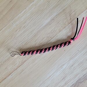 Gimp Boondoggle Rexlace Spiral Zipper Pull Keychain